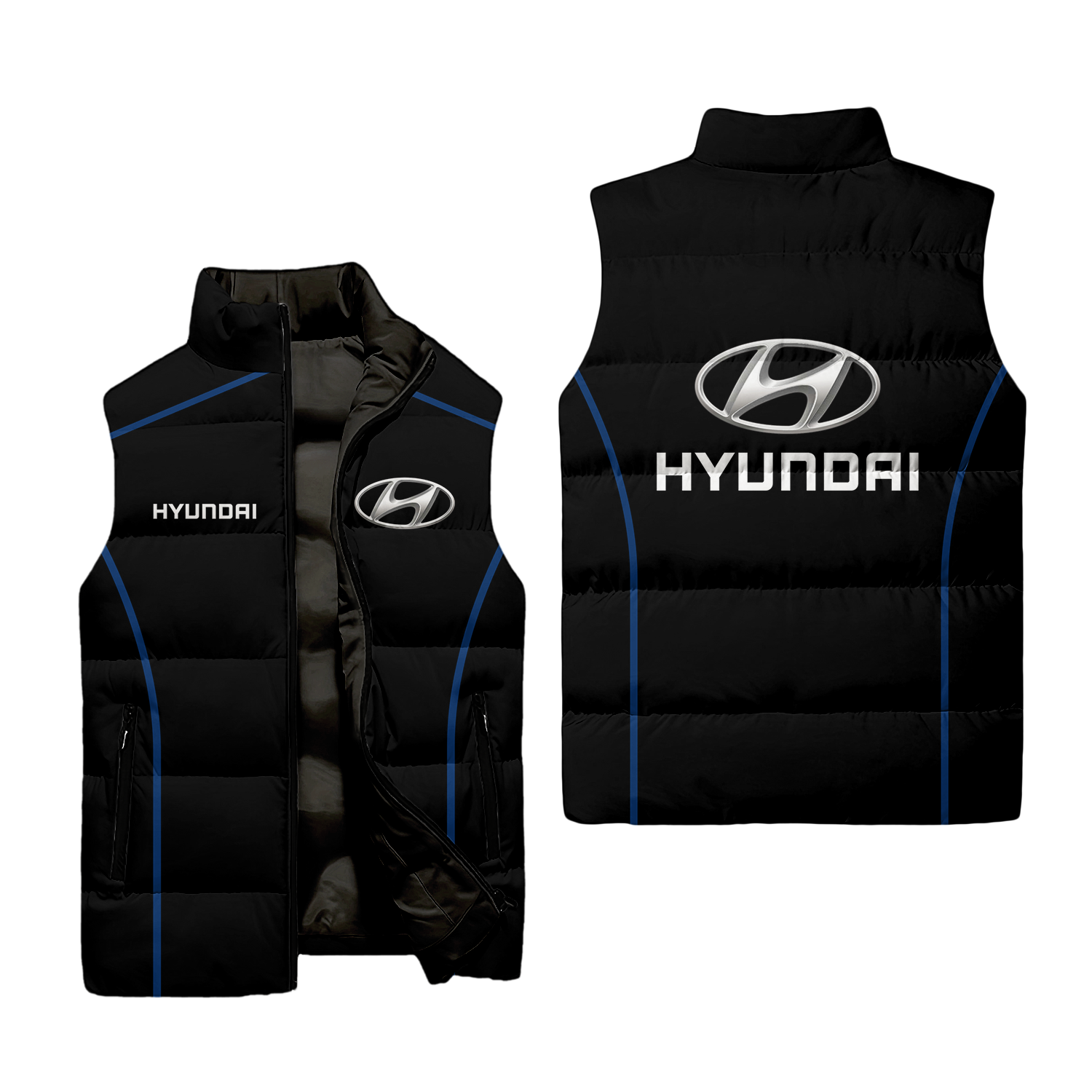 Hyundai Sleeveless Puffer Jacket USPL1197