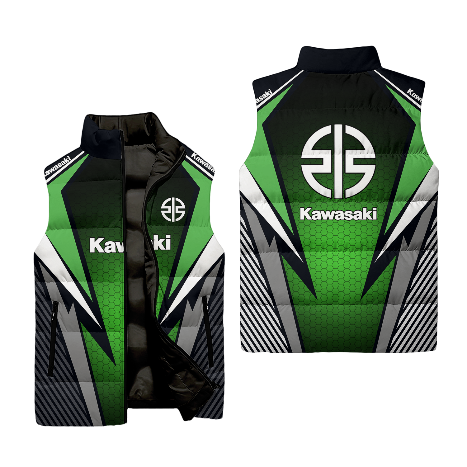 Kawasaki Sleeveless Puffer Jacket USPL882