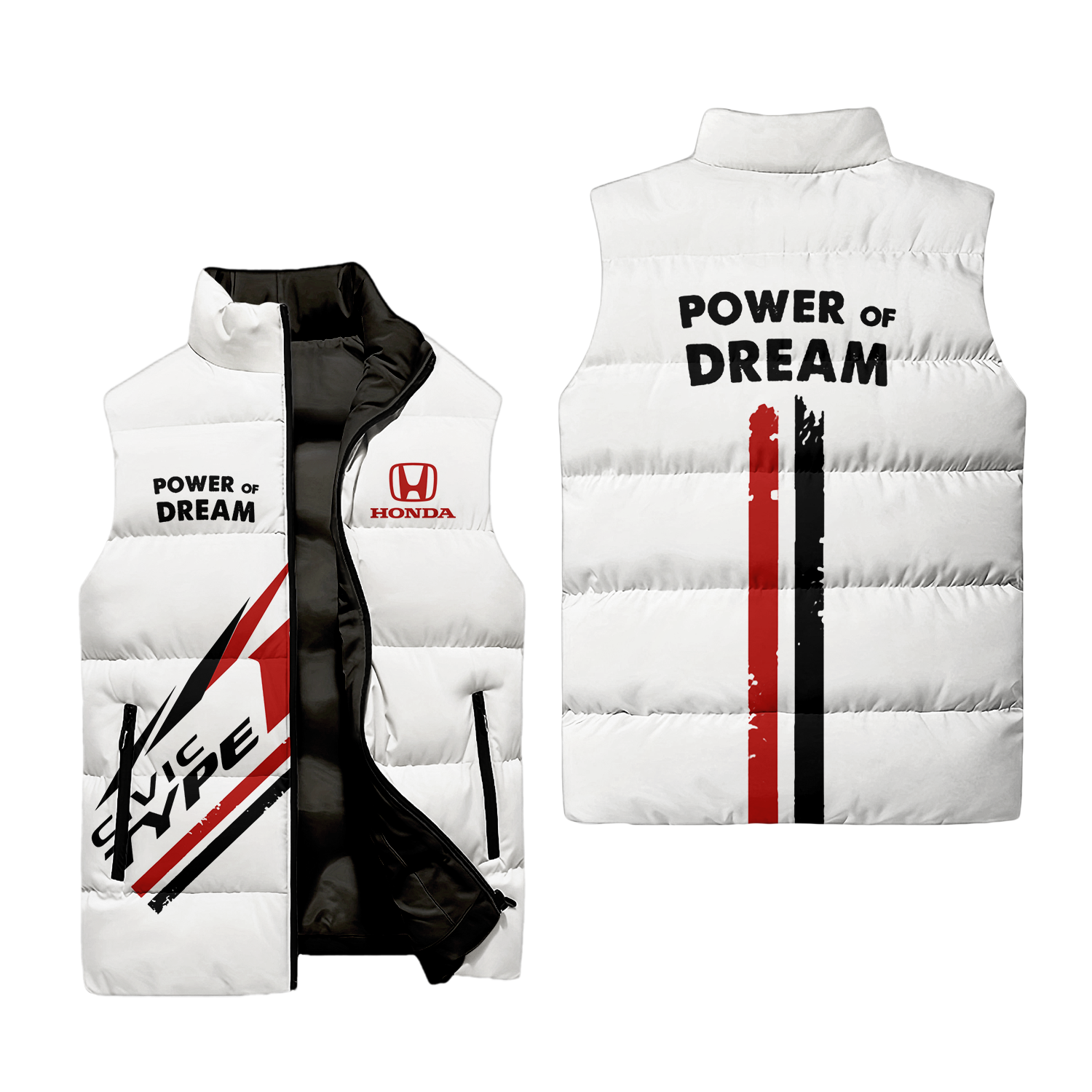 Honda Sleeveless Puffer Jacket USPL1067