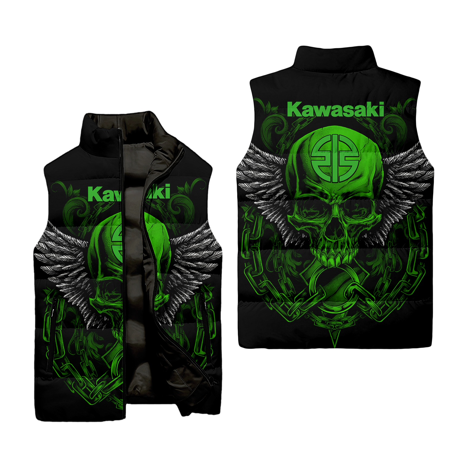 Kawasaki Sleeveless Puffer Jacket USPL888