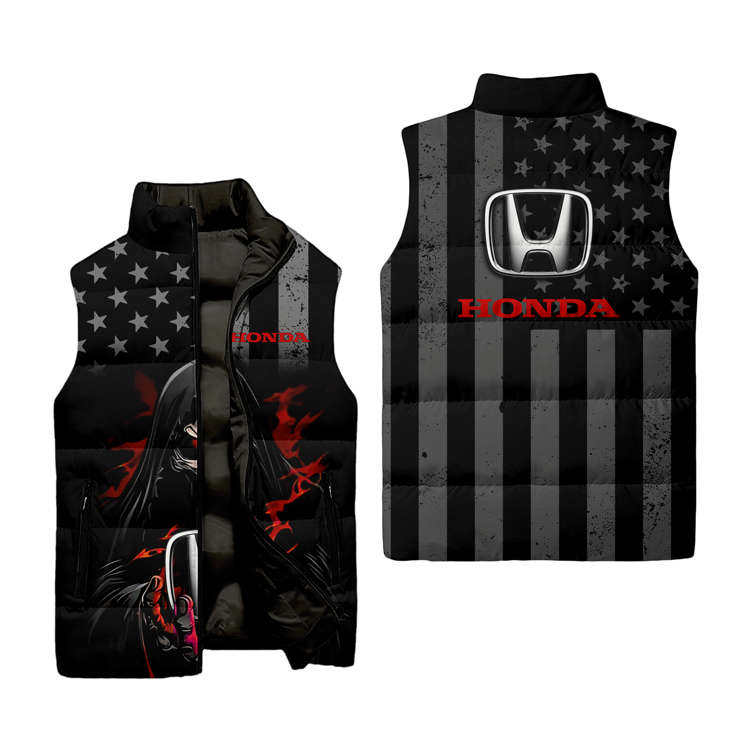 Honda Sleeveless Puffer Jacket USPL1075