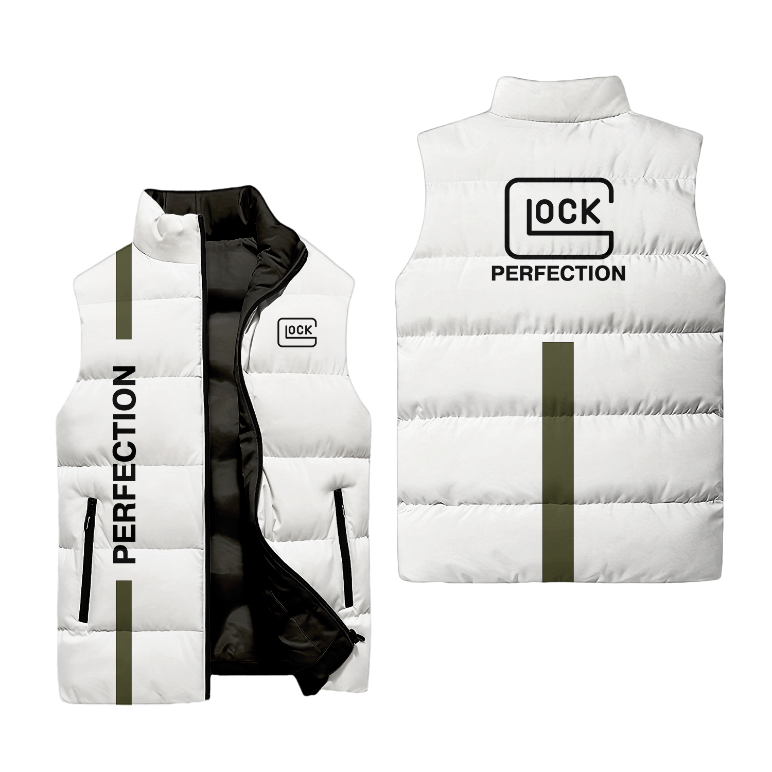 Glock Sleeveless Puffer Jacket USPL2251