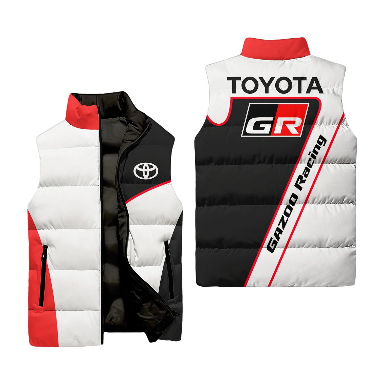 Toyota Sleeveless Puffer Jacket USPL828