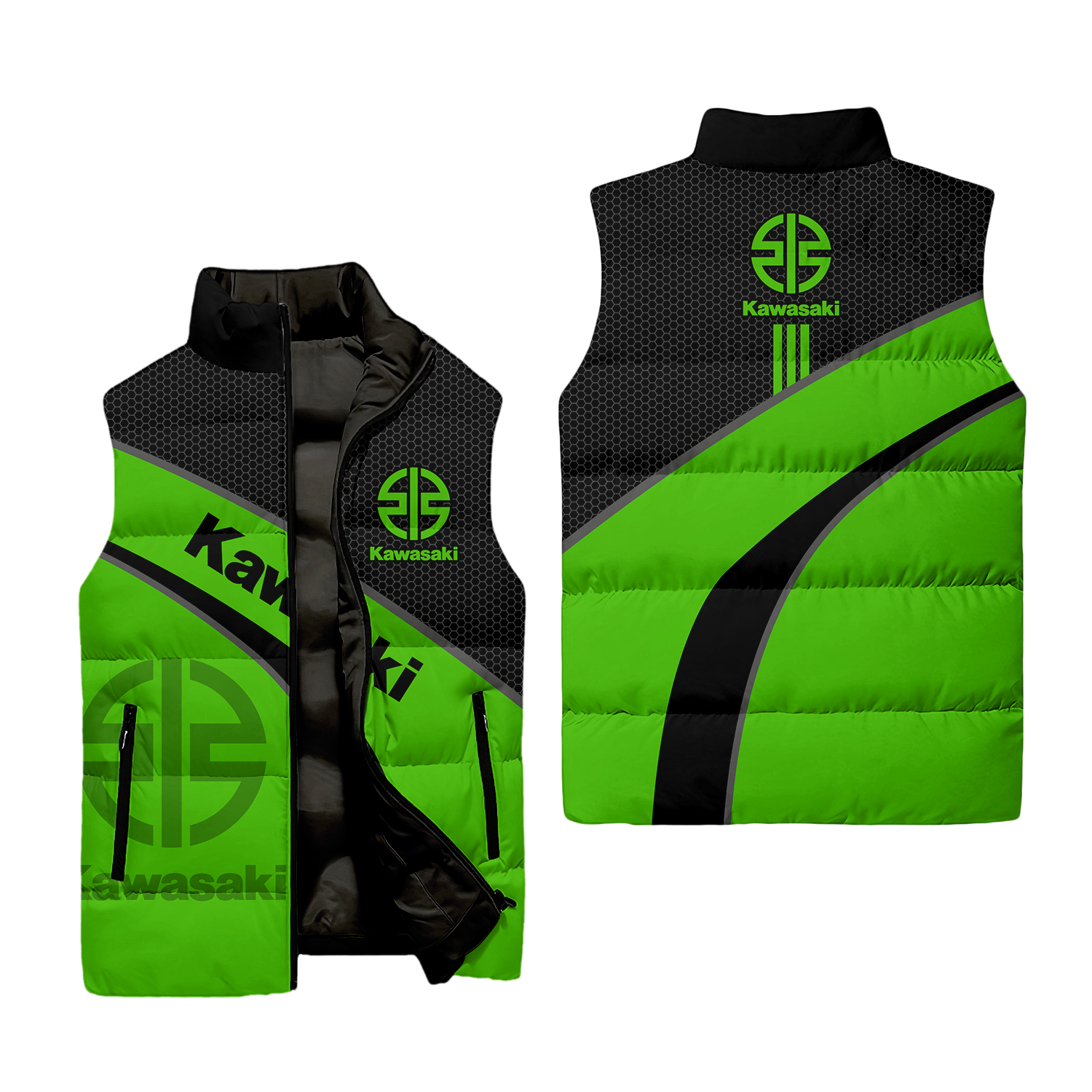 Kawasaki Sleeveless Puffer Jacket USPL892