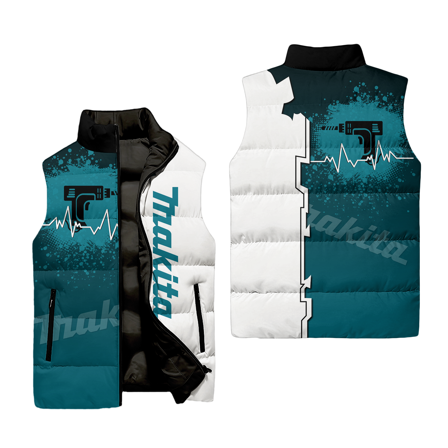 Makita Sleeveless Puffer Jacket USPL1395