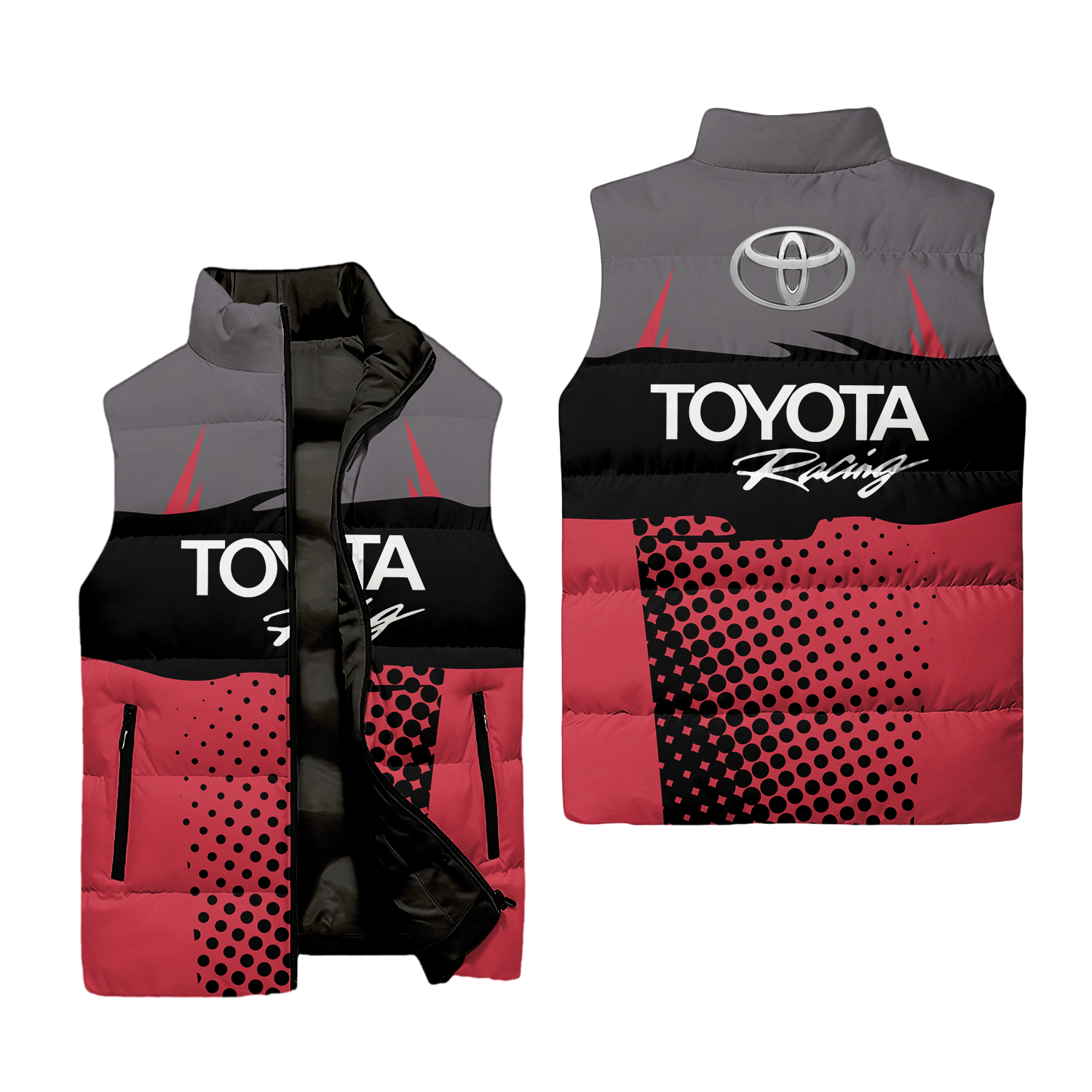 Toyota Sleeveless Puffer Jacket USPL819