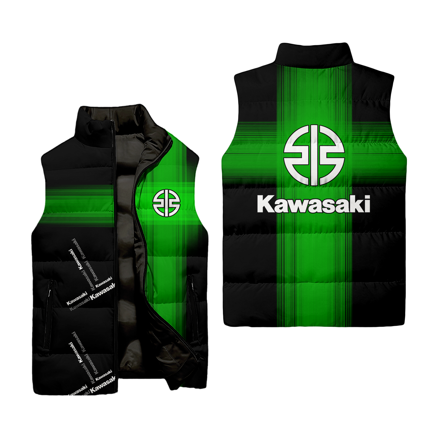 Kawasaki Sleeveless Puffer Jacket USPL893