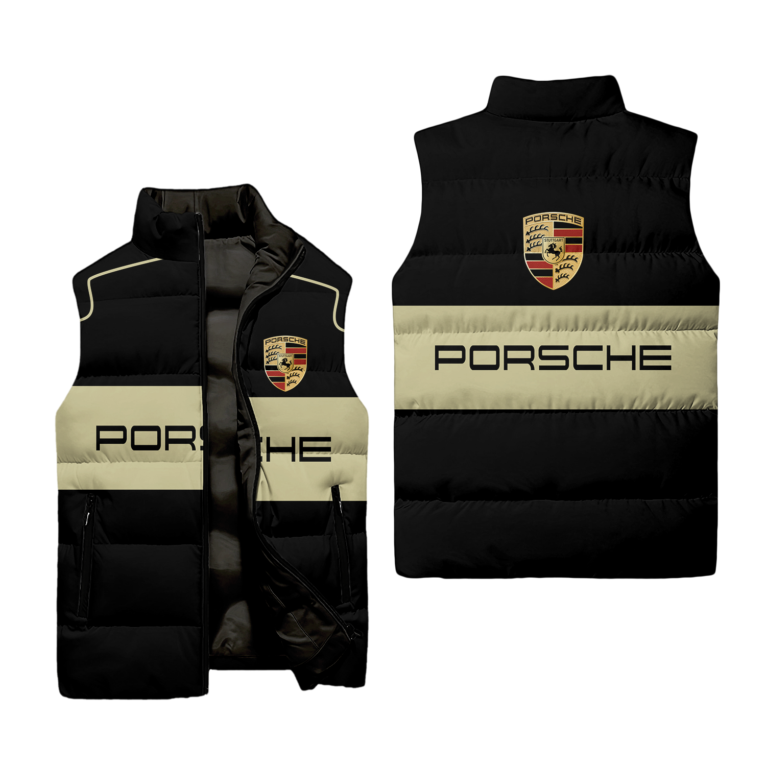 PORS Sleeveless Puffer Jacket USPL078