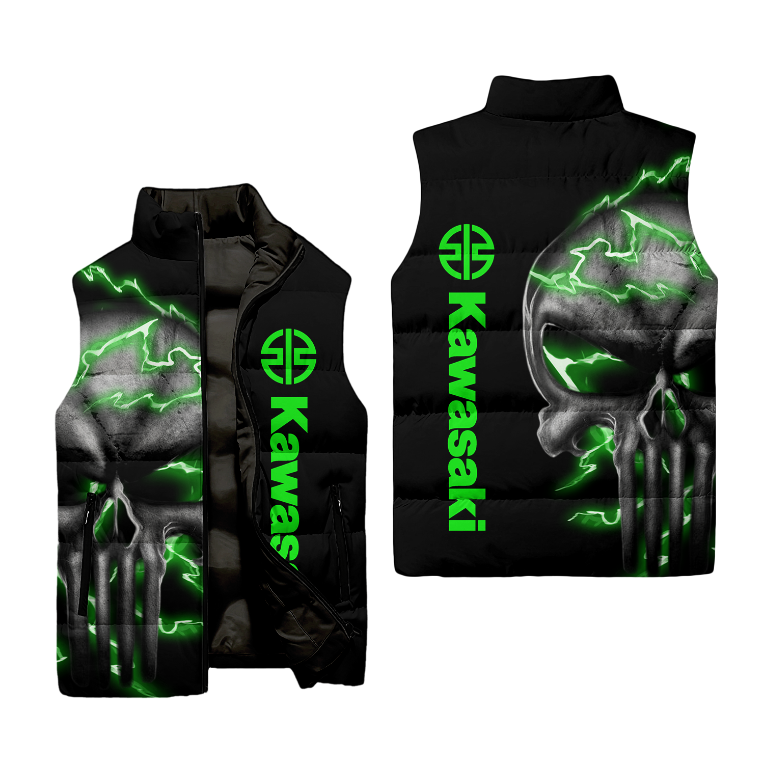 Kawasaki Sleeveless Puffer Jacket USPL895