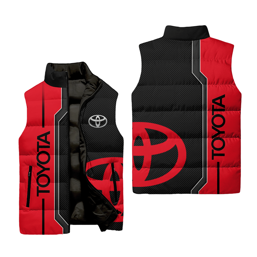 Toyota Sleeveless Puffer Jacket USPL829