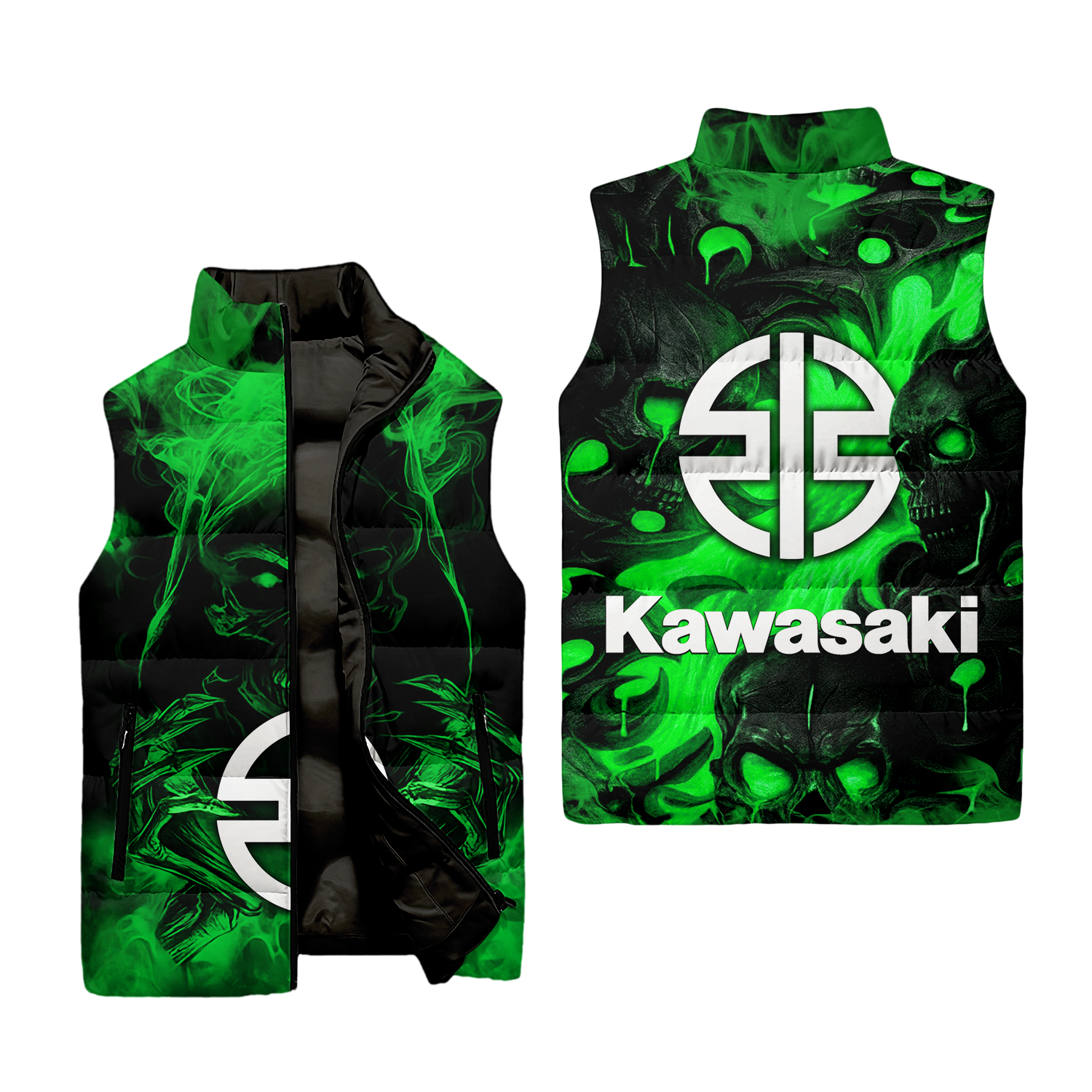 Kawasaki Sleeveless Puffer Jacket USPL902