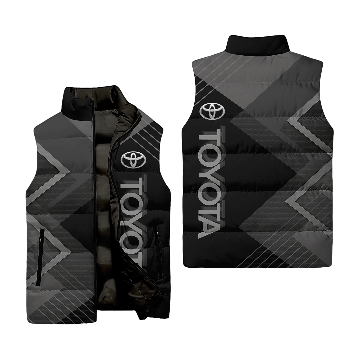 Toyota Sleeveless Puffer Jacket USPL830