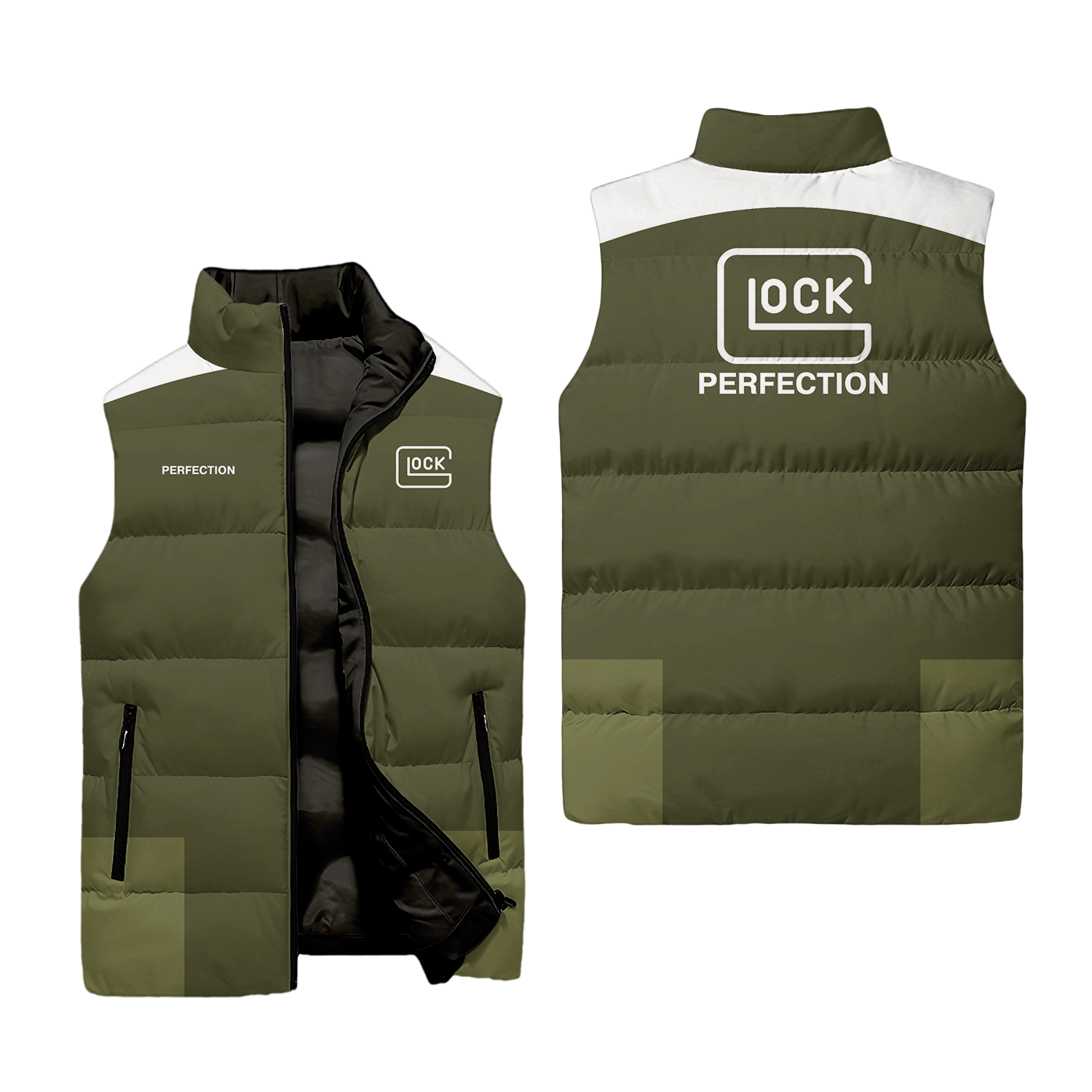 Glock Sleeveless Puffer Jacket USPL2245
