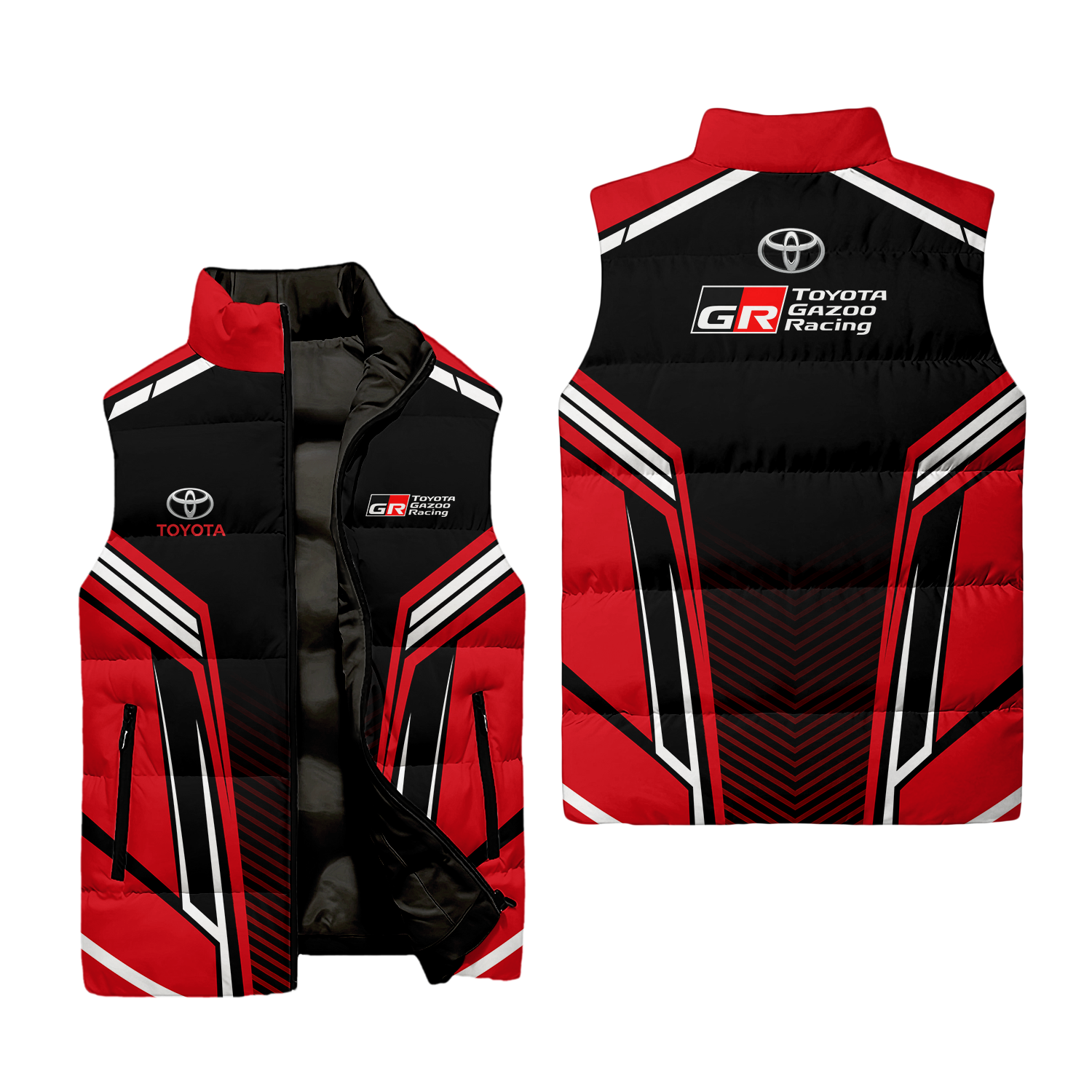 Toyota Sleeveless Puffer Jacket USPL831