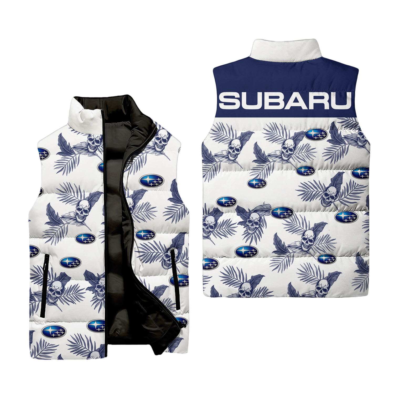 Subaru Sleeveless Puffer Jacket USPL977