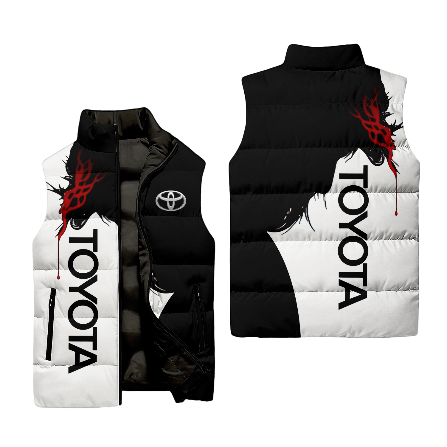 Toyota Sleeveless Puffer Jacket USPL833