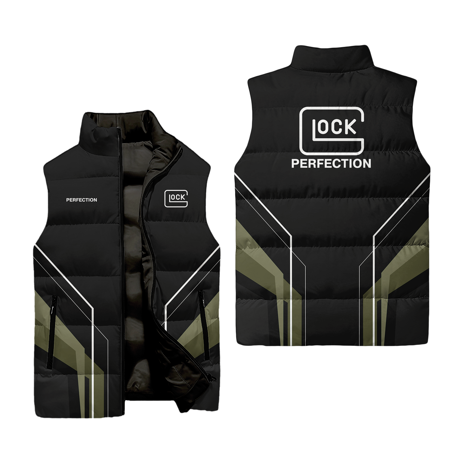 Glock Sleeveless Puffer Jacket USPL2242