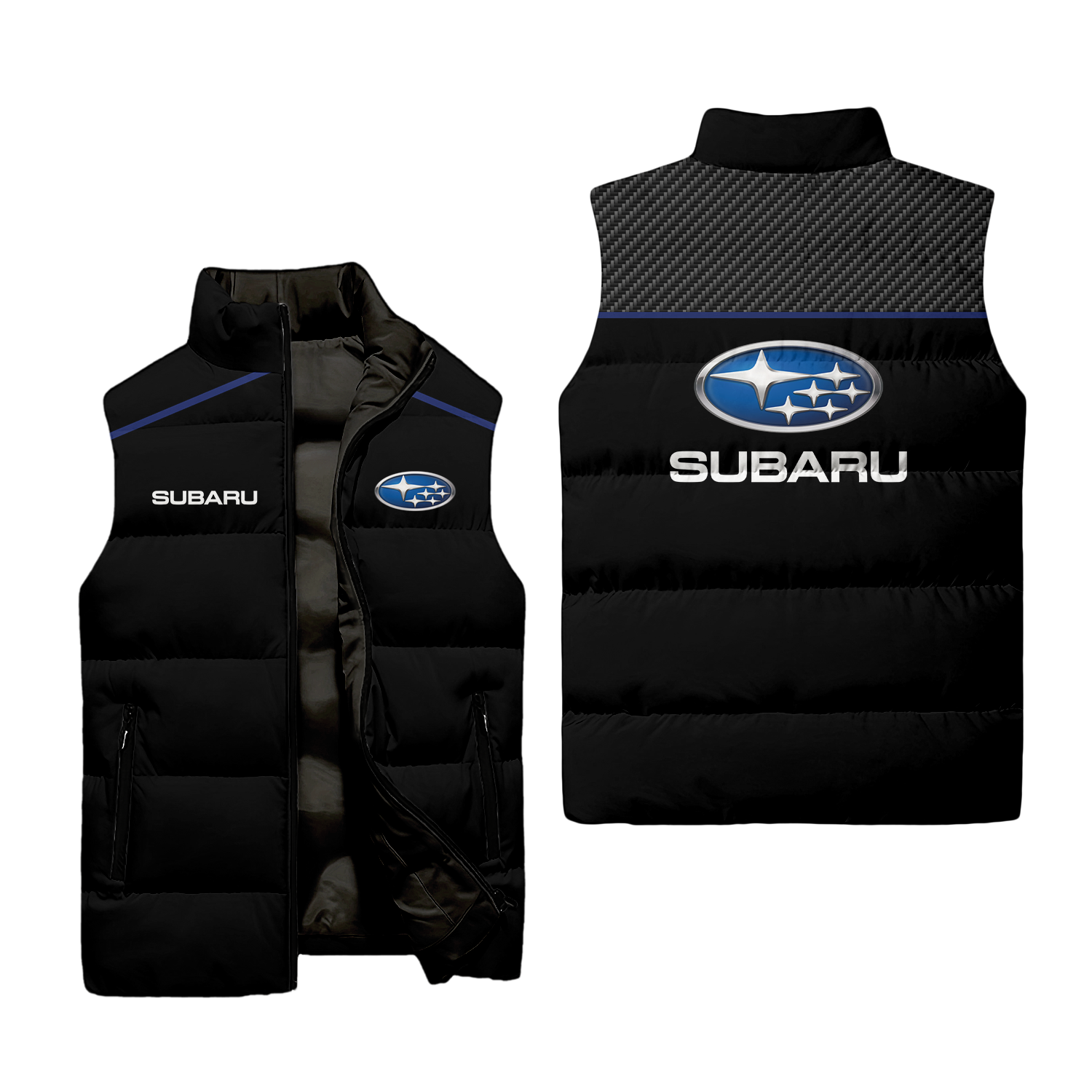 Subaru Sleeveless Puffer Jacket USPL972