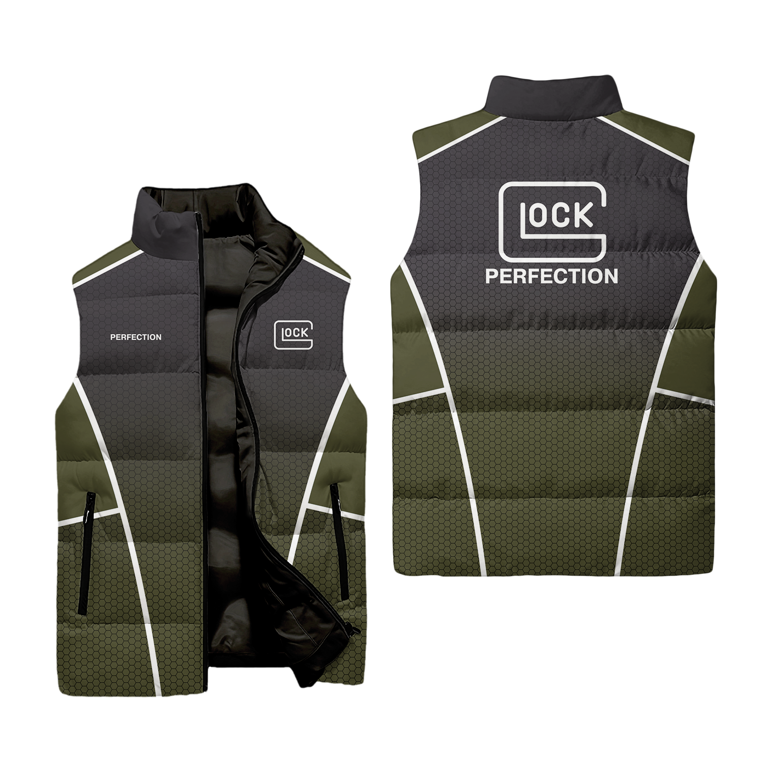 Glock Sleeveless Puffer Jacket USPL2246