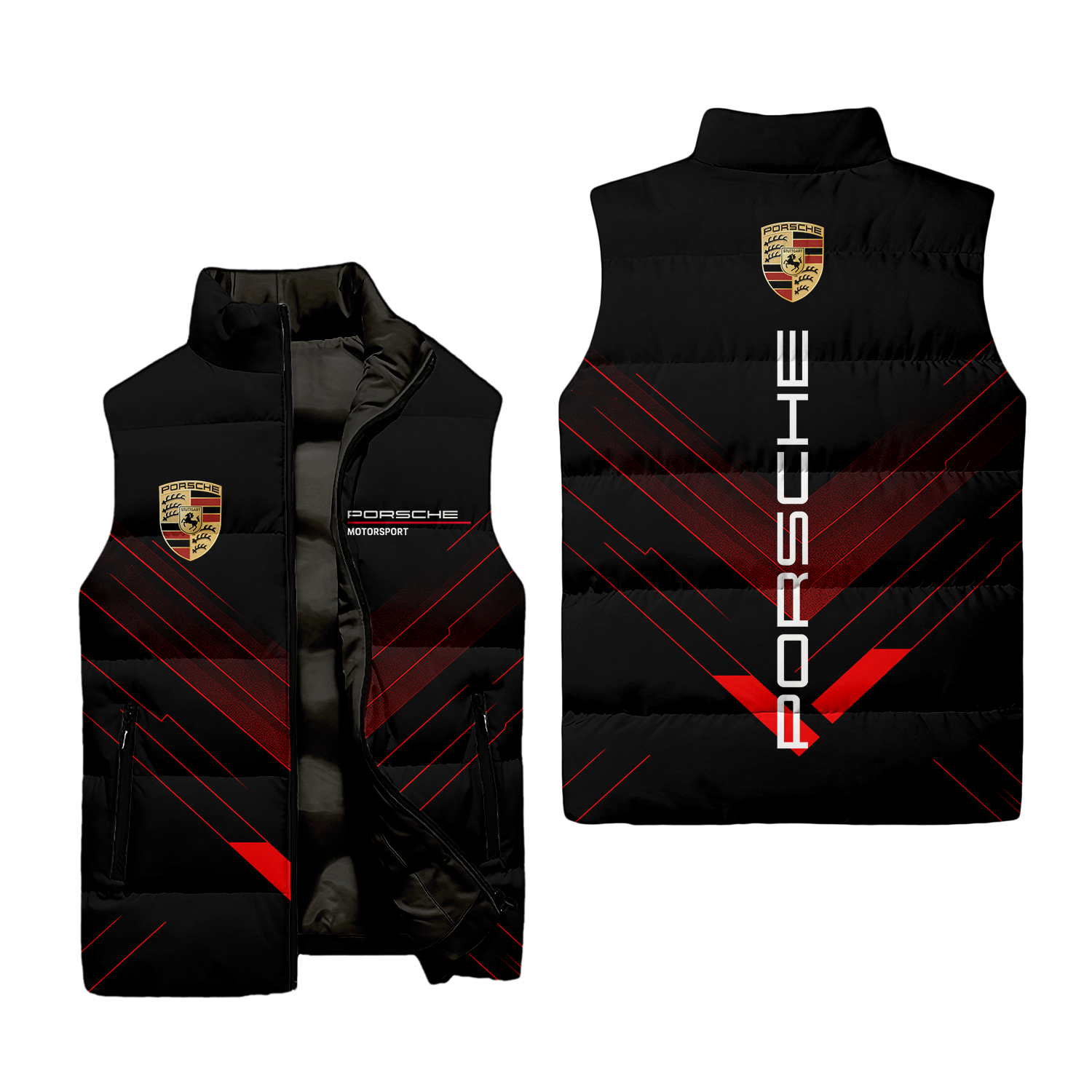 PORS Sleeveless Puffer Jacket USPL076