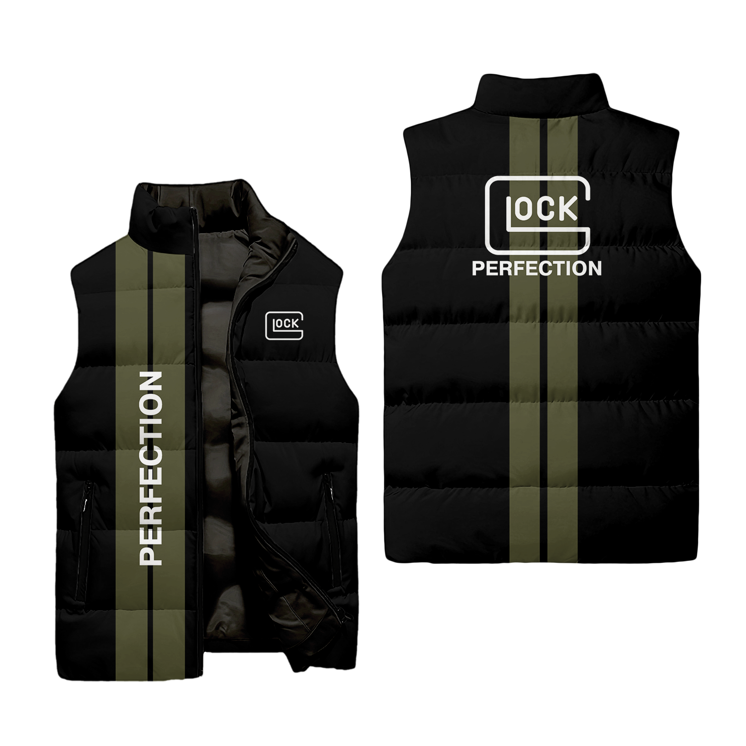 Glock Sleeveless Puffer Jacket USPL2247