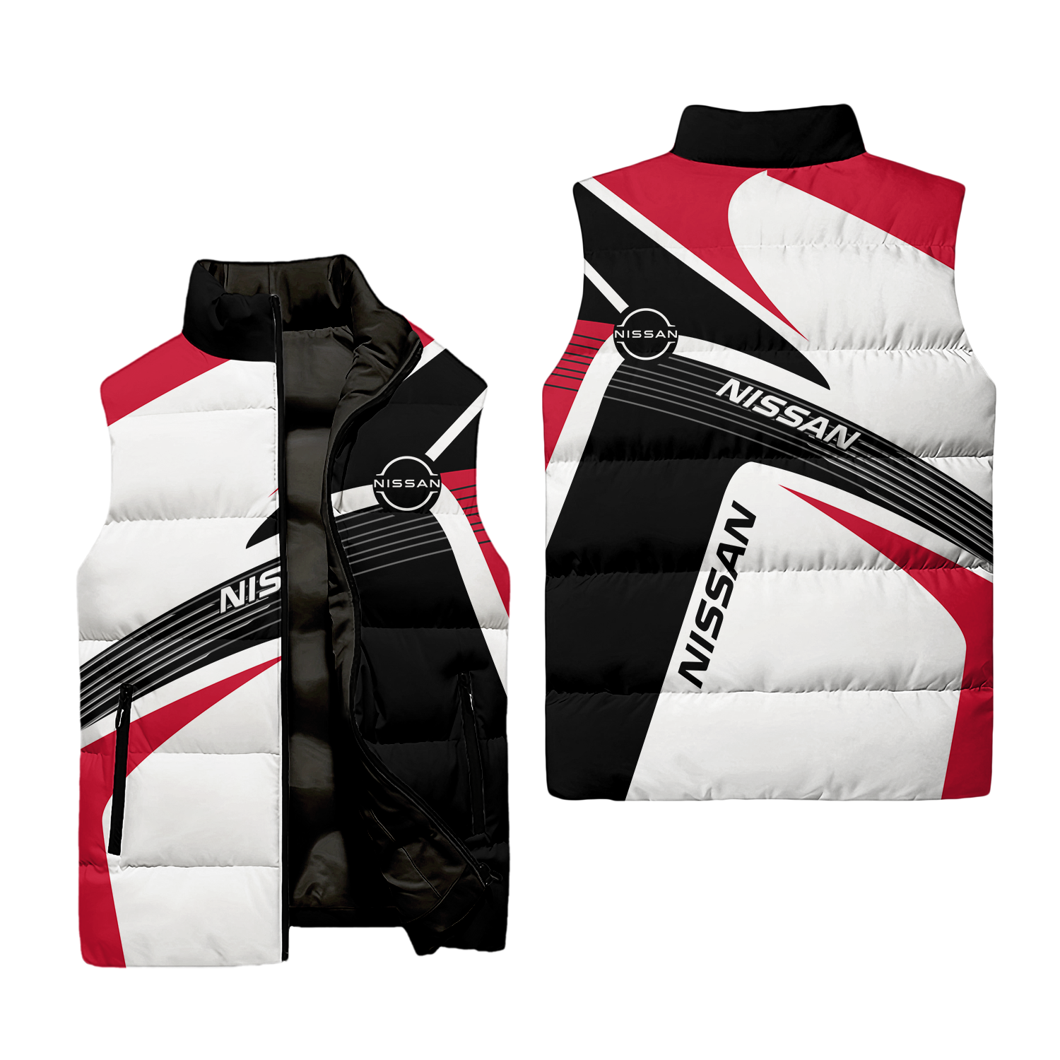 Nissan Sleeveless Puffer Jacket USPL1140