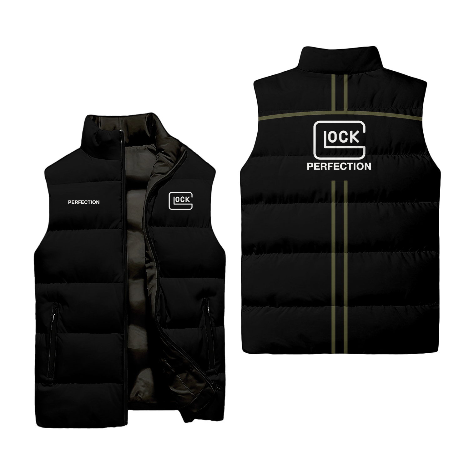 Glock Sleeveless Puffer Jacket USPL2265