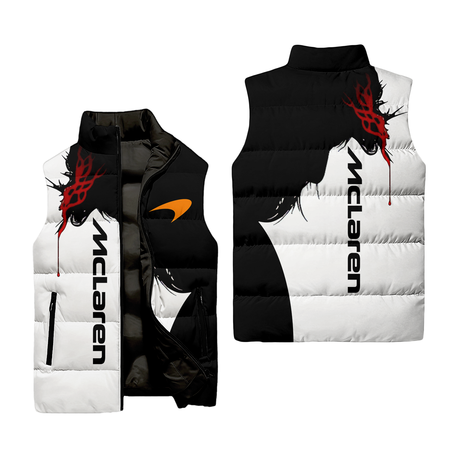 Mc Laren Sleeveless Puffer Jacket USPL274