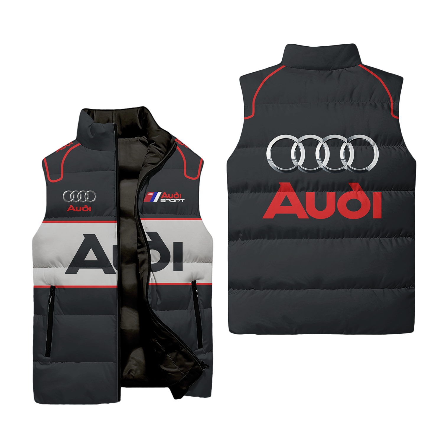 Audi Sleeveless Puffer Jacket USPL761