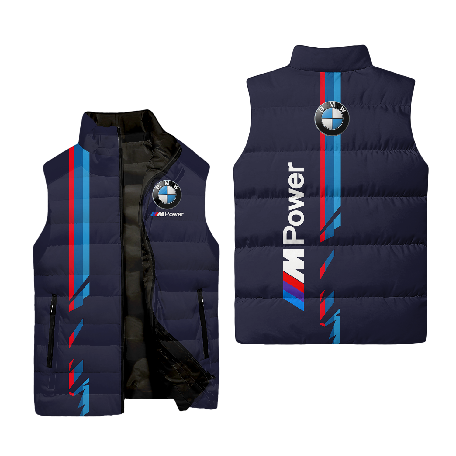 BMW Sleeveless Puffer Jacket USPL549
