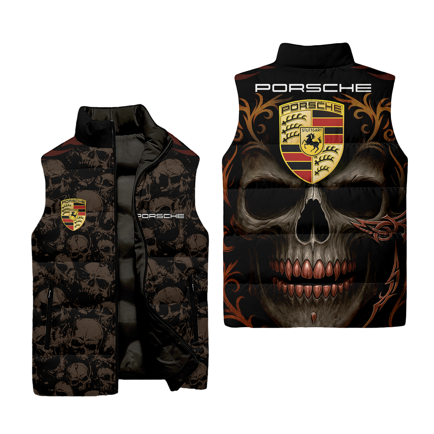 PORS Sleeveless Puffer Jacket USPL098