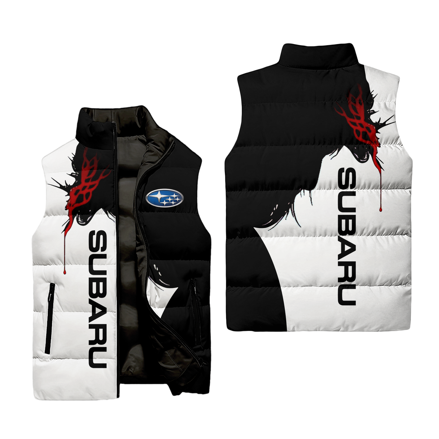 Subaru Sleeveless Puffer Jacket USPL968