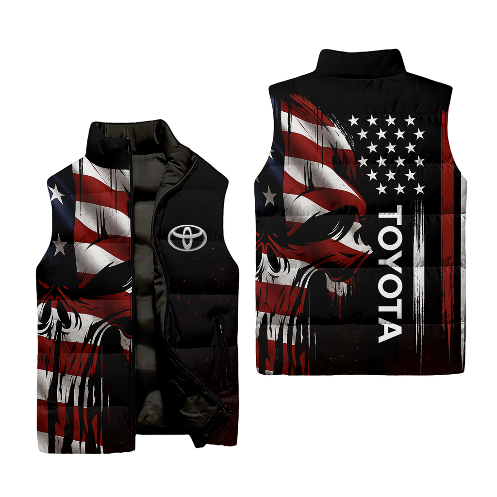 Toyota Sleeveless Puffer Jacket USPL841