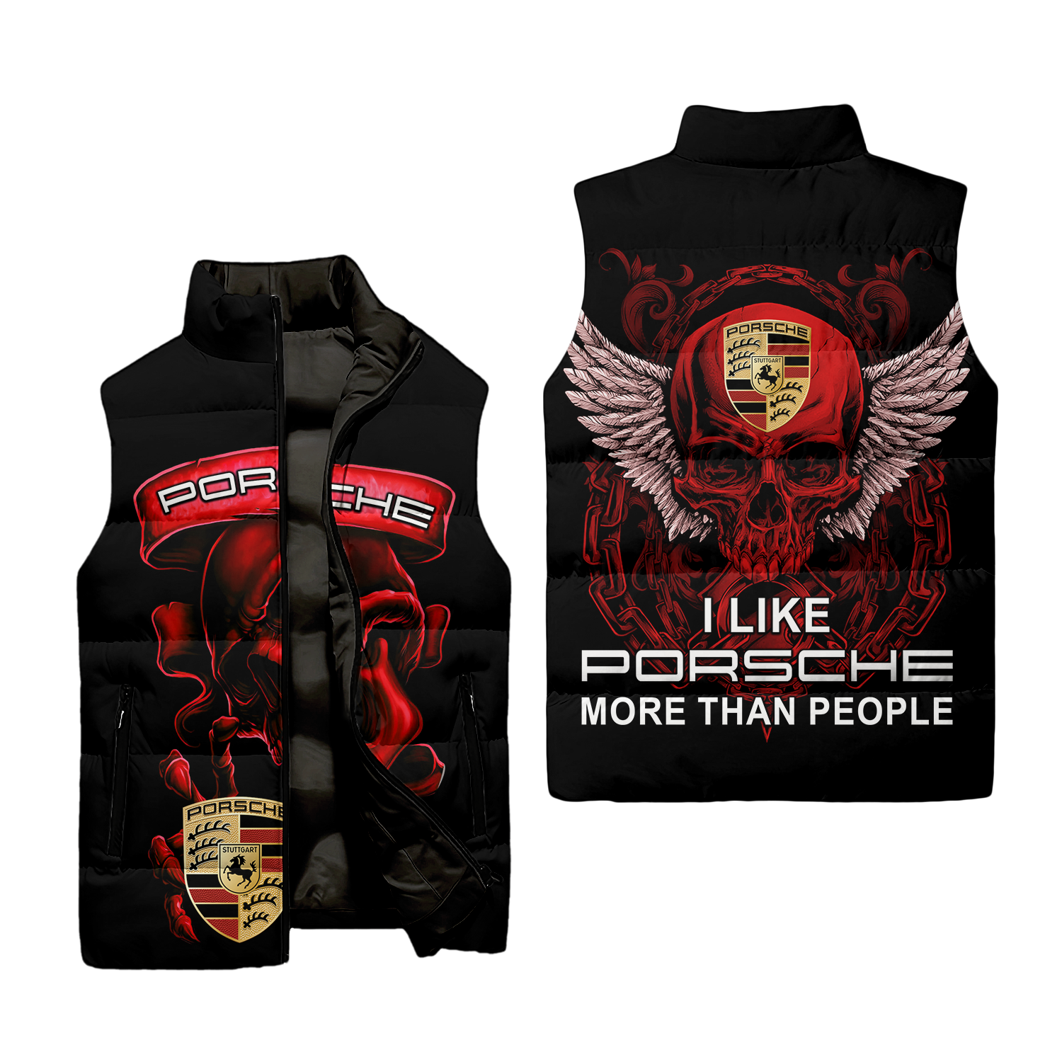 PORS Sleeveless Puffer Jacket USPL137
