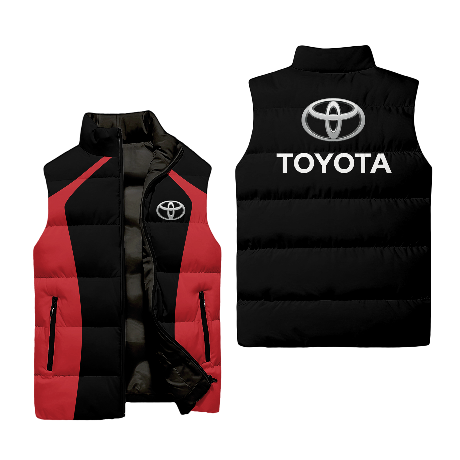 Toyota Sleeveless Puffer Jacket USPL821