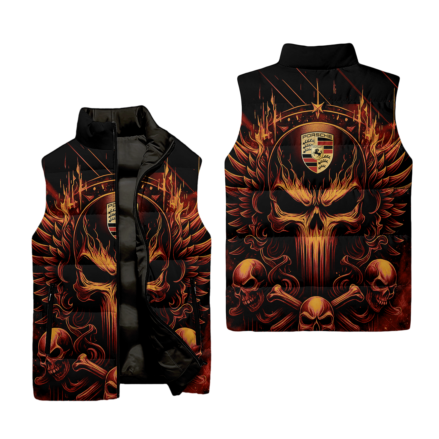 PORS Sleeveless Puffer Jacket USPL135