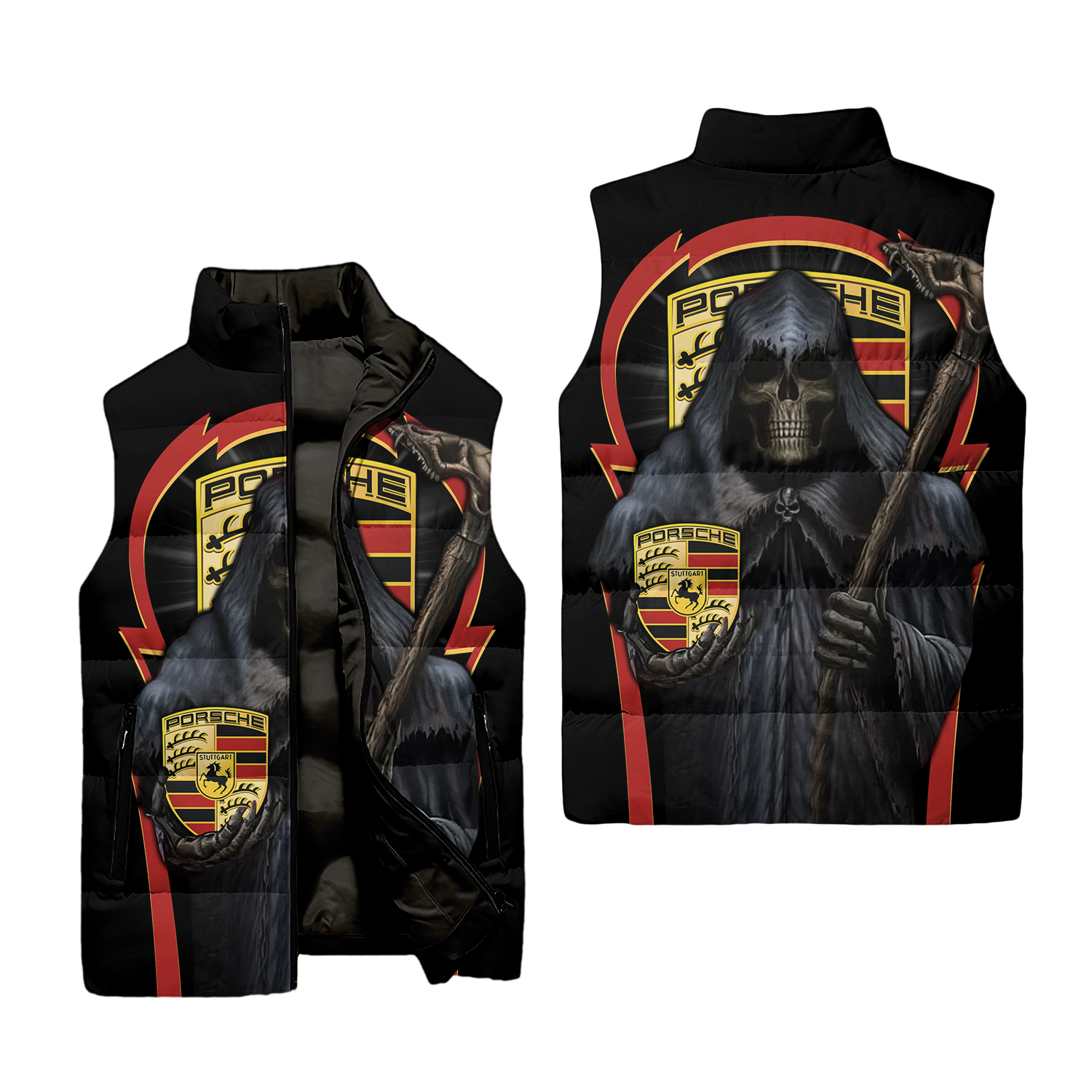 PORS Sleeveless Puffer Jacket USPL099