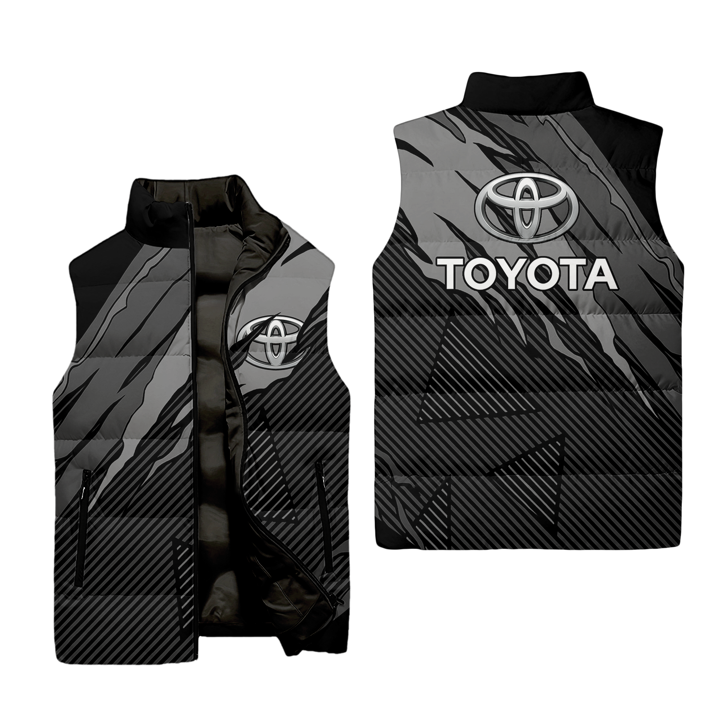 Toyota Sleeveless Puffer Jacket USPL869