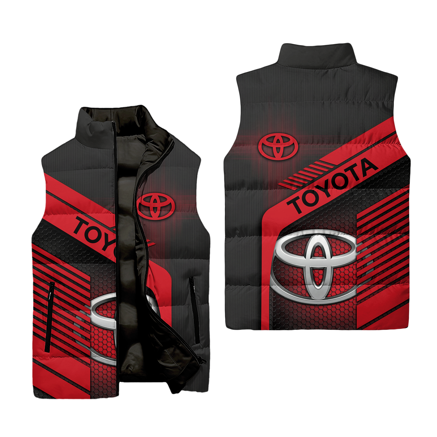 Toyota Sleeveless Puffer Jacket USPL850
