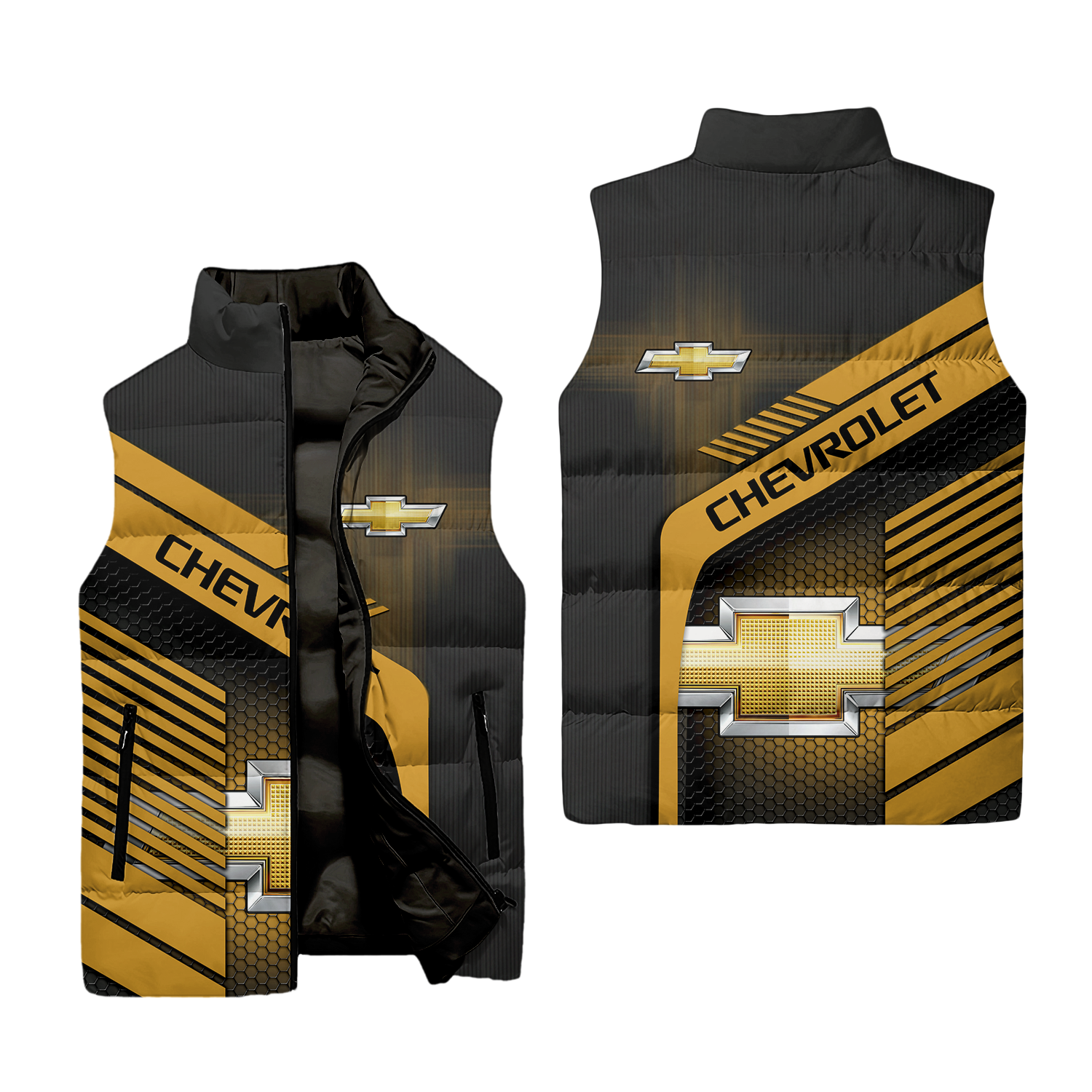 Chevrolet Sleeveless Puffer Jacket USPL997