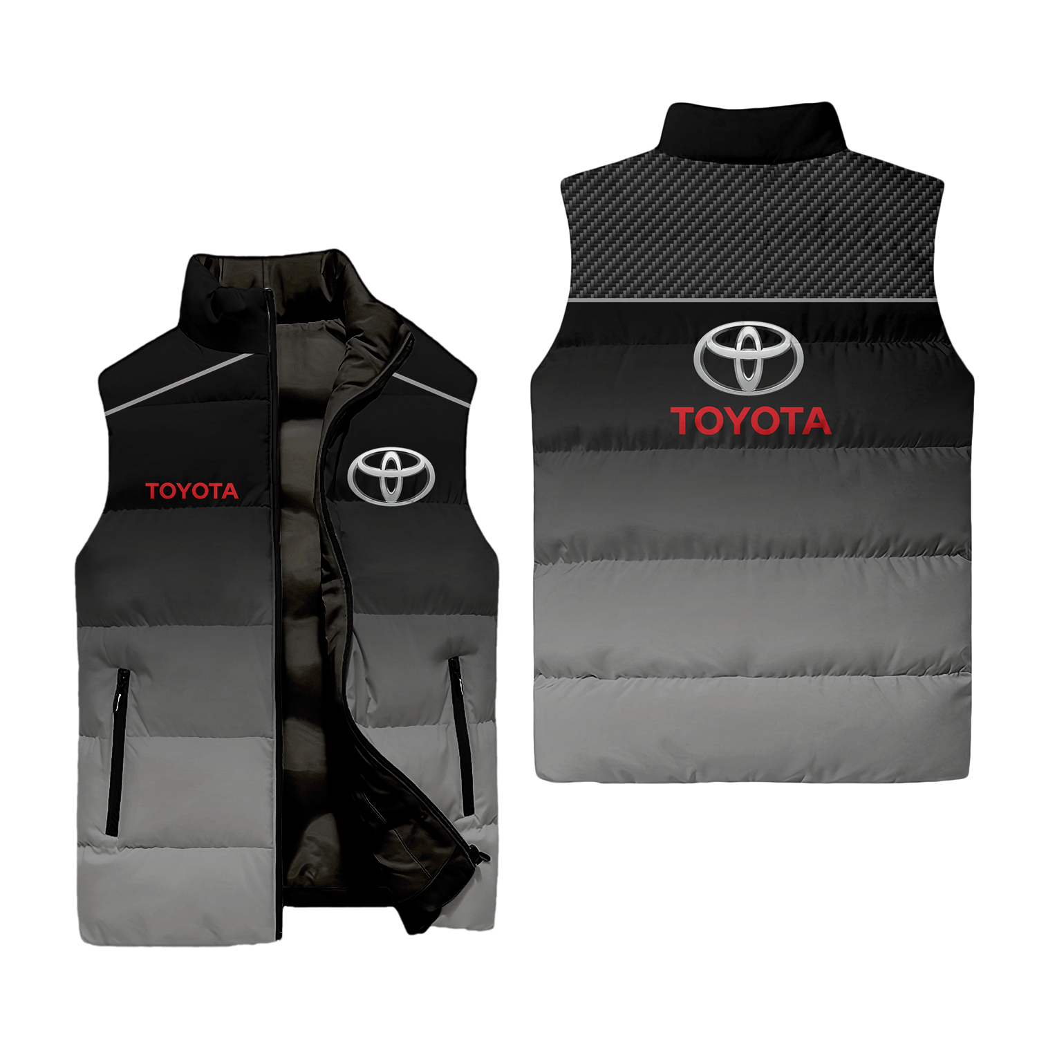 Toyota Sleeveless Puffer Jacket USPL852