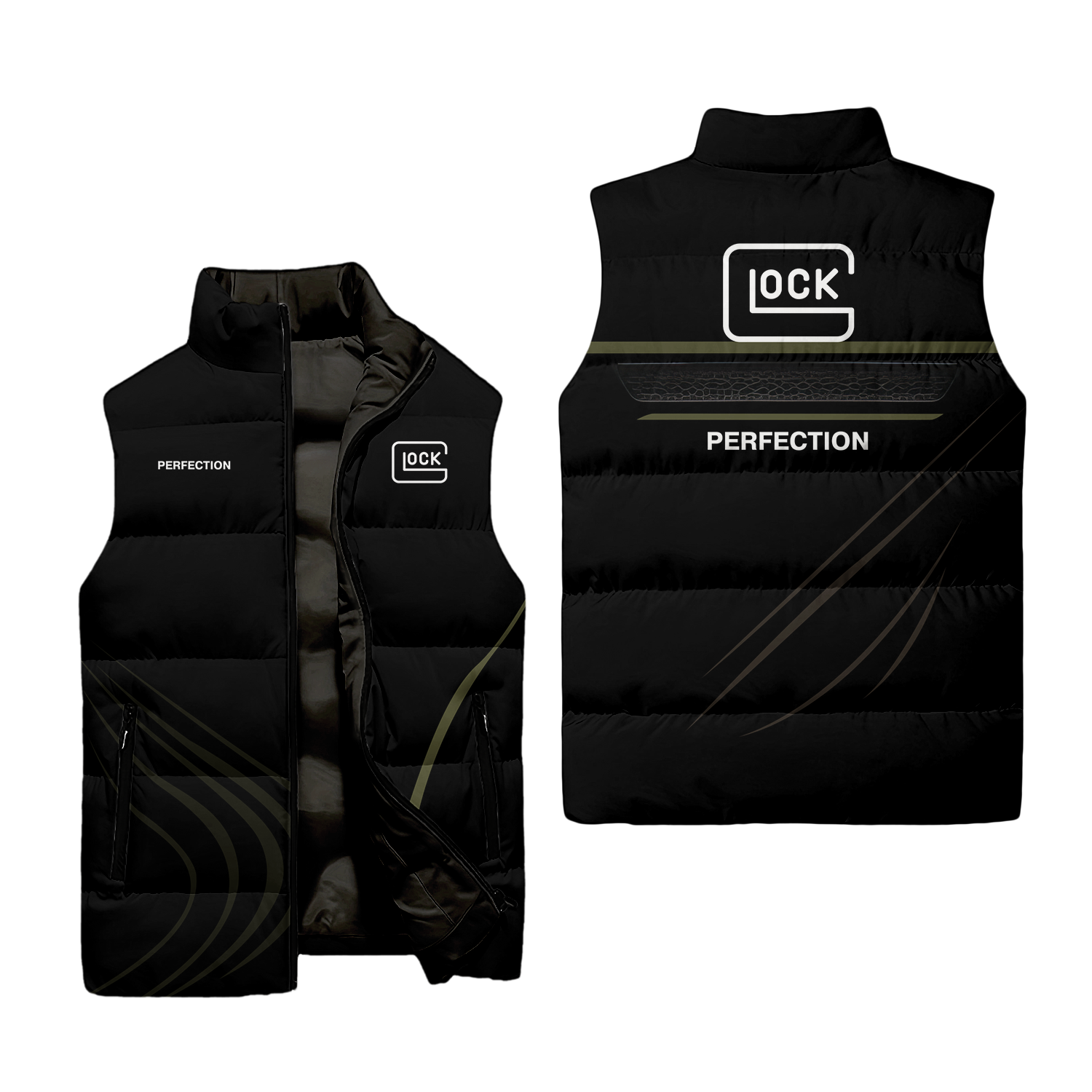 Glock Sleeveless Puffer Jacket USPL2264