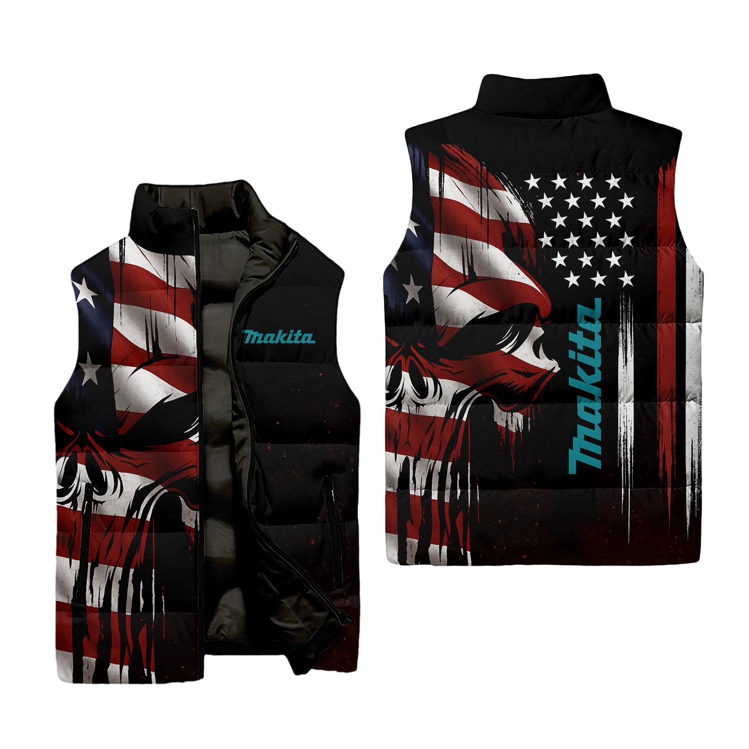 Makita Sleeveless Puffer Jacket USPL1410