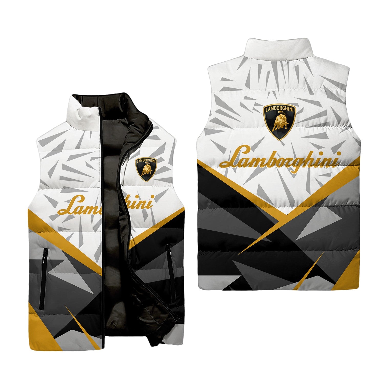 Lamborghini Sleeveless Puffer Jacket USPL667