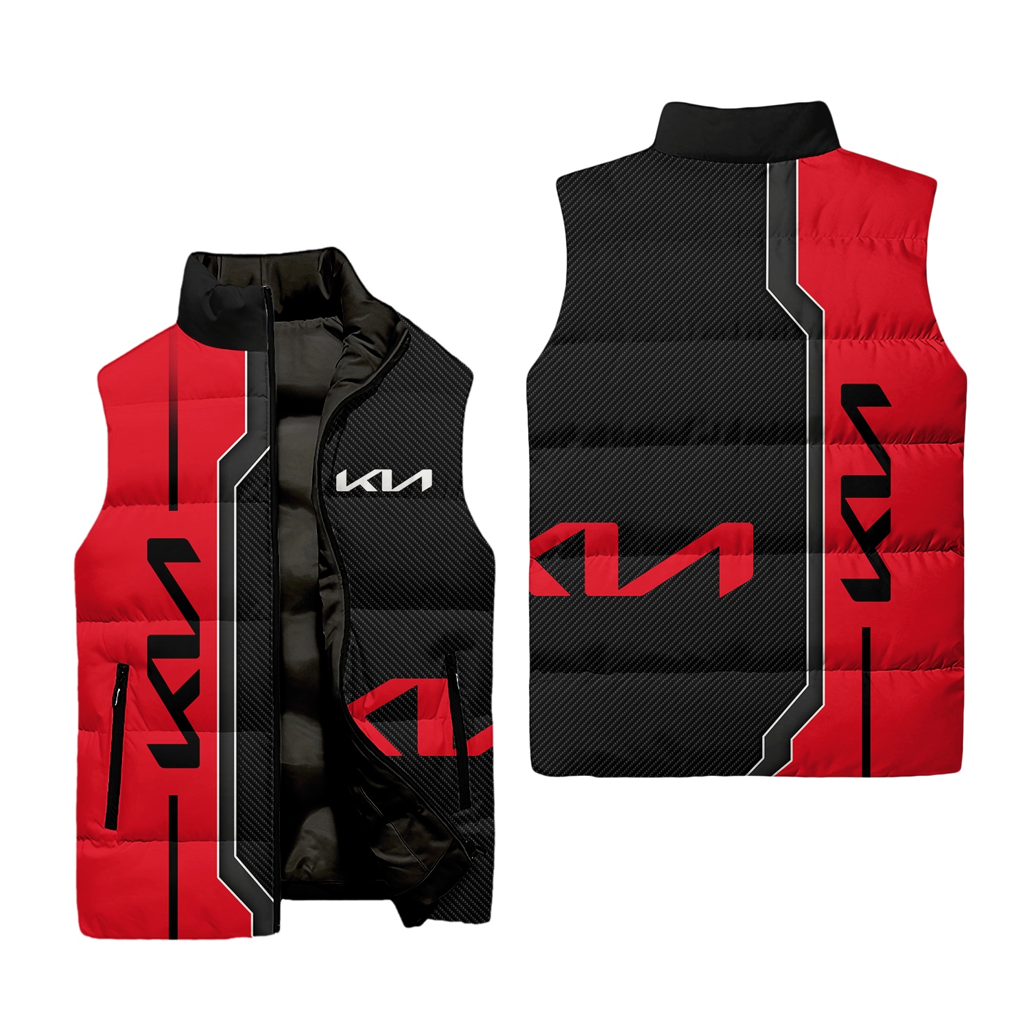 Kia Sleeveless Puffer Jacket USPL1259