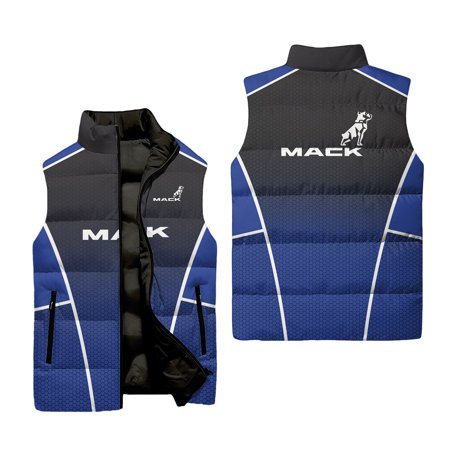 Mack Trucks Sleeveless Puffer Jacket USPL1806