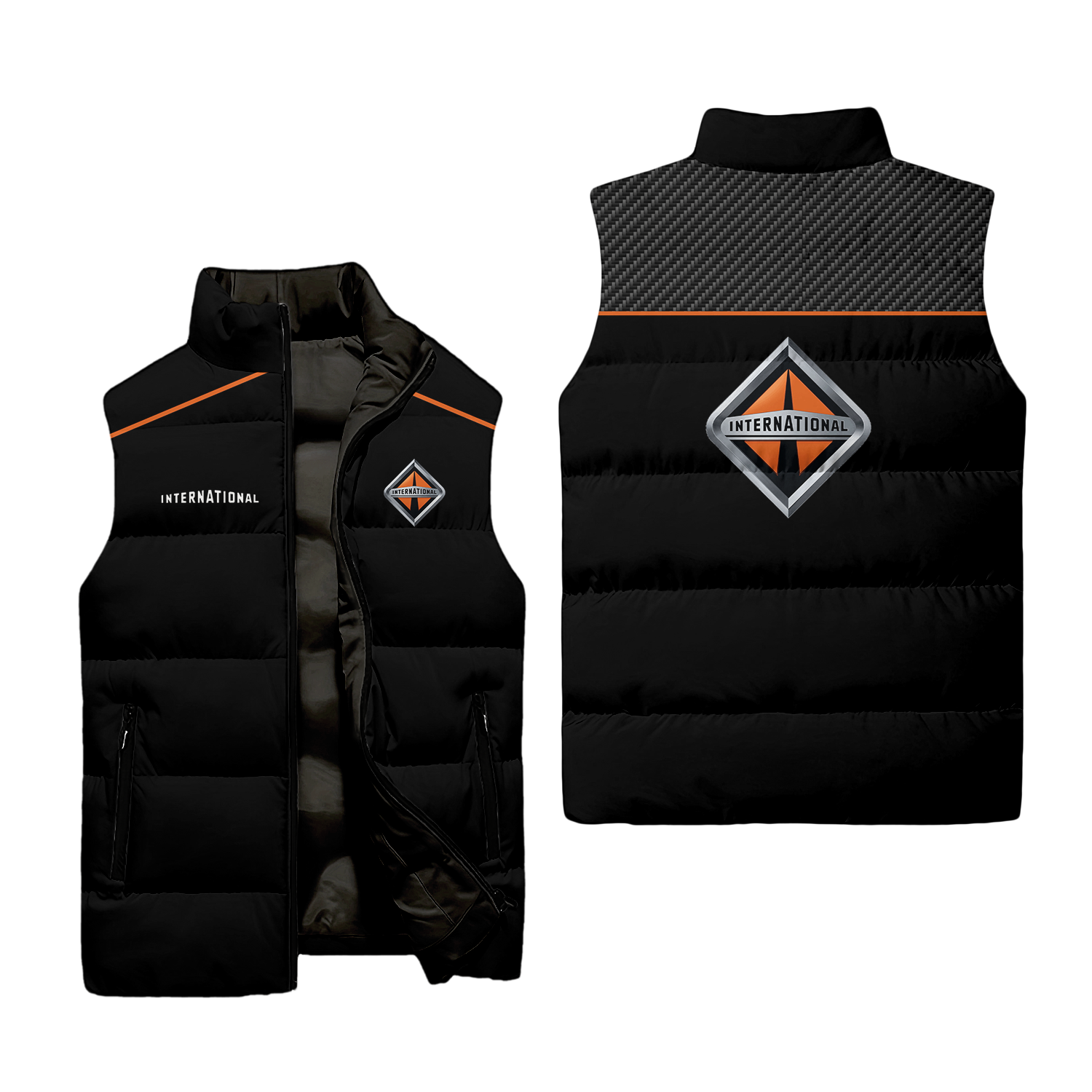 International Trucks Sleeveless Puffer Jacket USPL1865