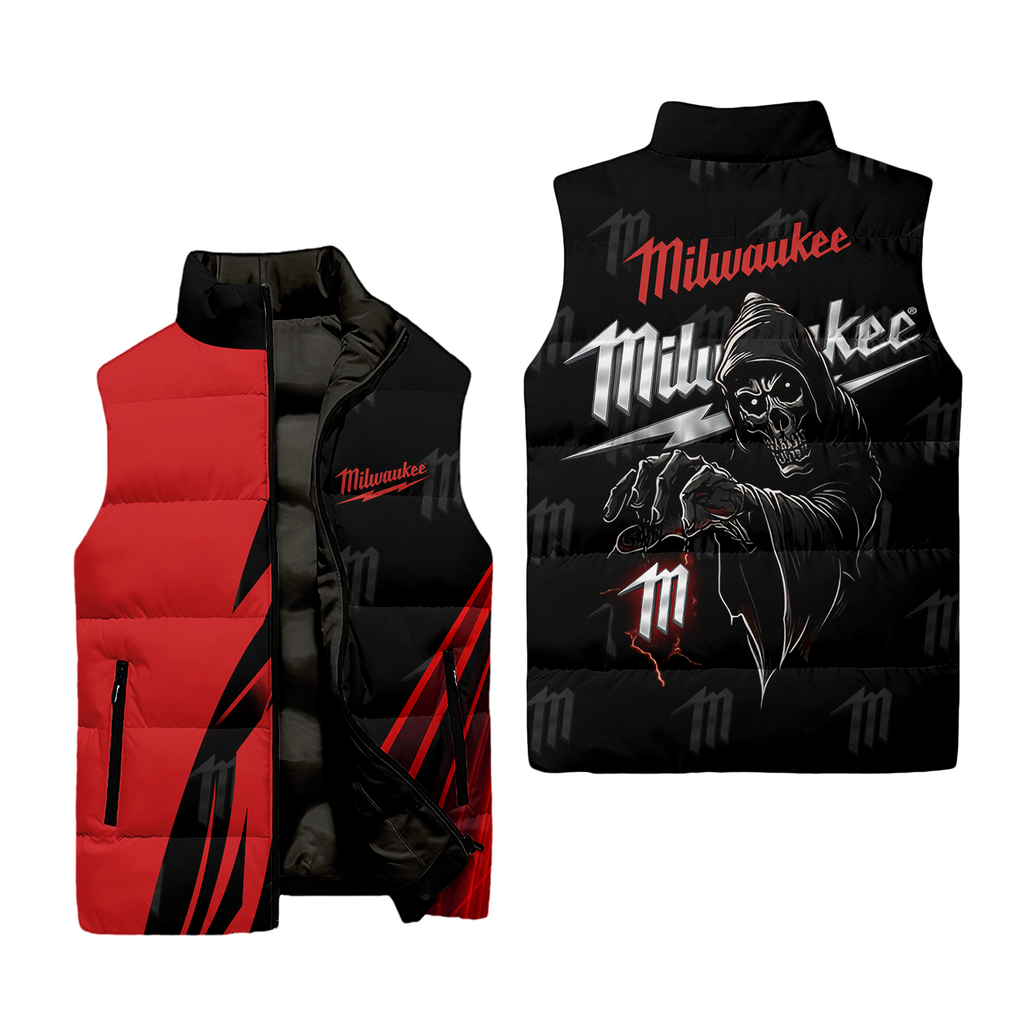 Milwaukee Sleeveless Puffer Jacket USPL1329