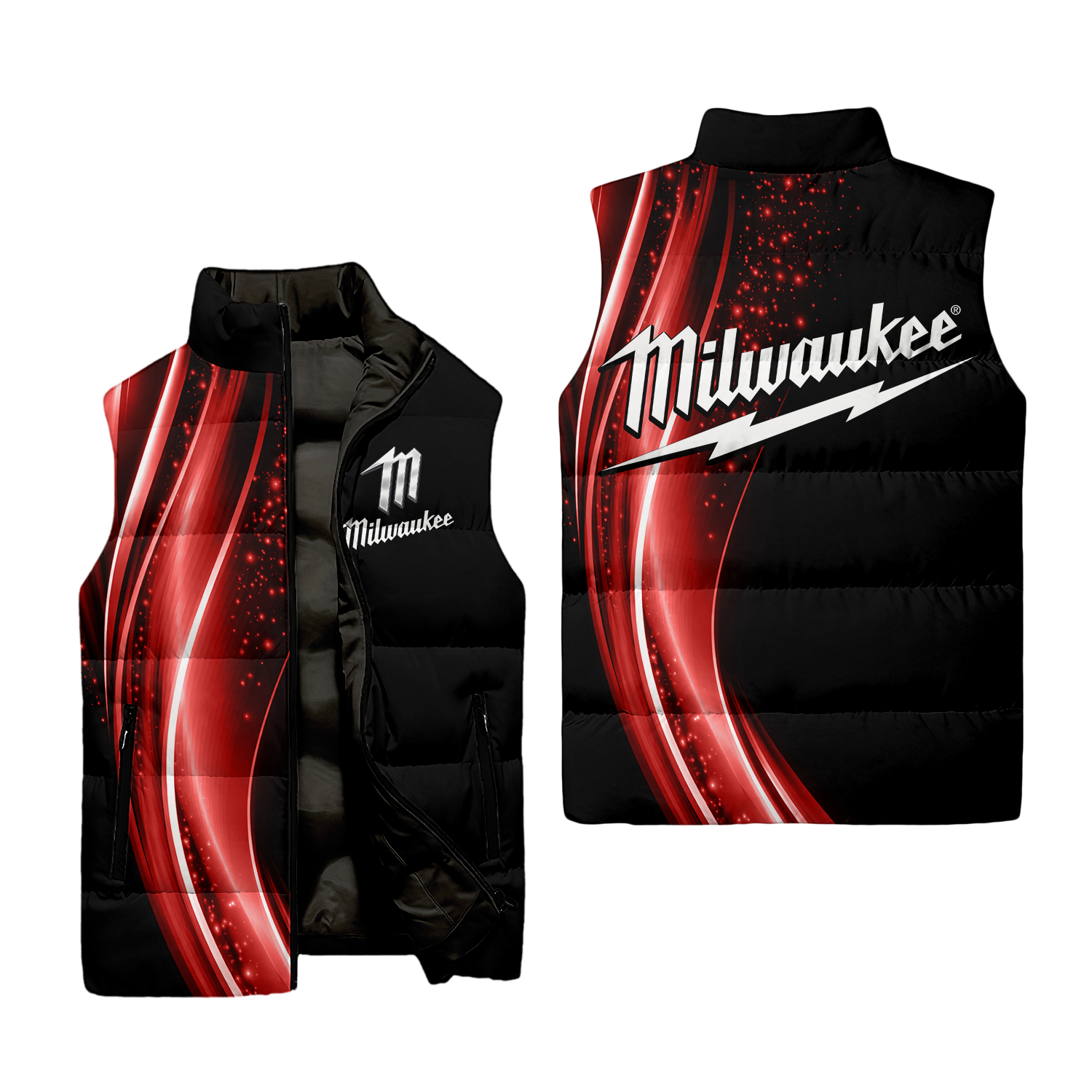 Milwaukee Sleeveless Puffer Jacket USPL1326