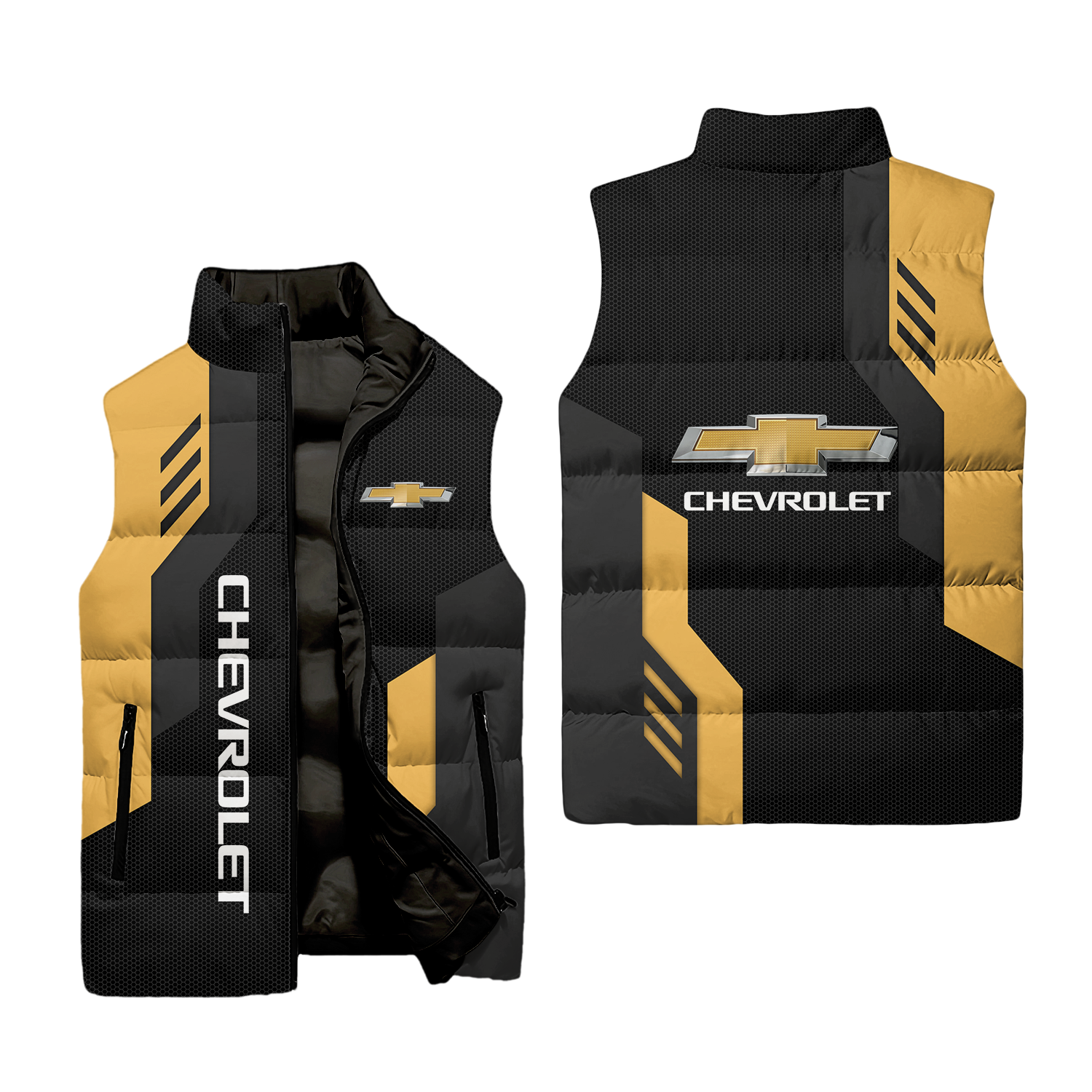 Chevrolet Sleeveless Puffer Jacket USPL1001